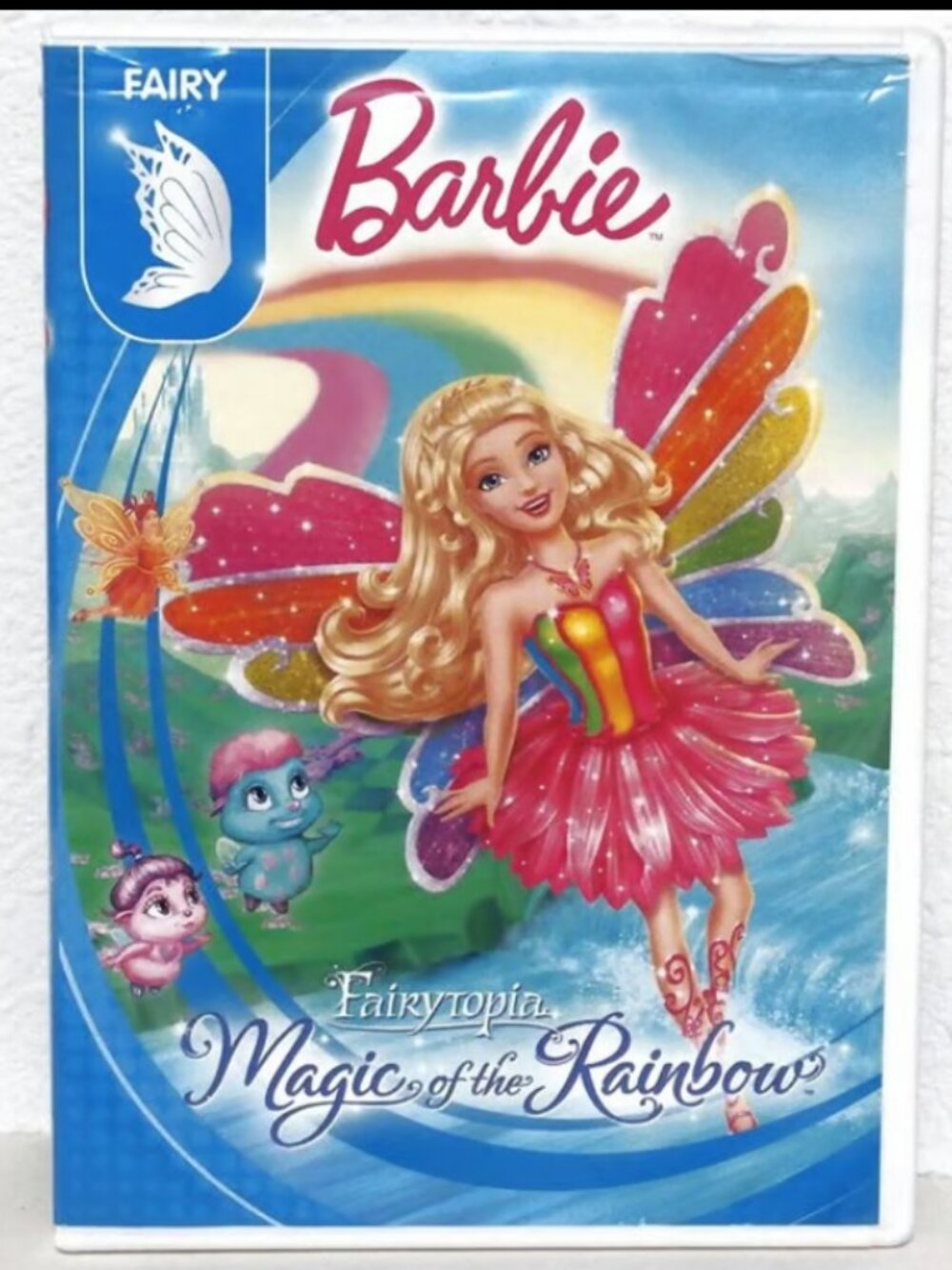 BARBIE Fairytopia MAGIC of the RAINBOW DVD Join Barbie as Elina in a Fairytopia